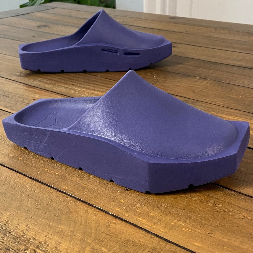 Jordan Hex Mule Brilliant Orange Purple Womens Slide Sandals DX6405-500 Size 7 - Picture 4 of 8